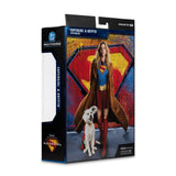DC Multiverse Supergirl and Baby Krypto (Supergirl Movie) Gold Label Deluxe Theatrical Edition 7" Scale Action Figure - McFarlane Toys *STOCK DUE TO ARRIVE W/C 26th MAY*
