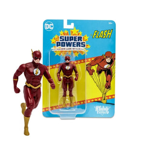 Super Powers The Flash (The Flash Opposites Attract) 4" Inch Scale Action Figure - (DC Direct) McFarlane Toys
