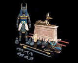 Mythic Legions: Figura Obscura Anubis (Black and Blue Ver.) 1/12 Action Figure - Four Horsemen Studios
