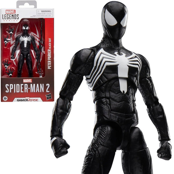 Marvel Legends Gamerverse Peter Parker Black Suit 6