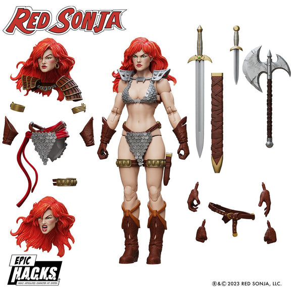 Red Sonja Epic H.A.C.K.S. 1:12 Scale Action Figure - Boss Fight Studio