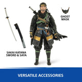 Ghost of Tsushima Legends Shapes Collection Jin Sakai 6" Scale Inch Action Figure - Spin Master