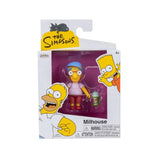 The Simpsons Milhouse with Squishee Drink 2.5" inch Scale Action Figure - Jakks Pacific