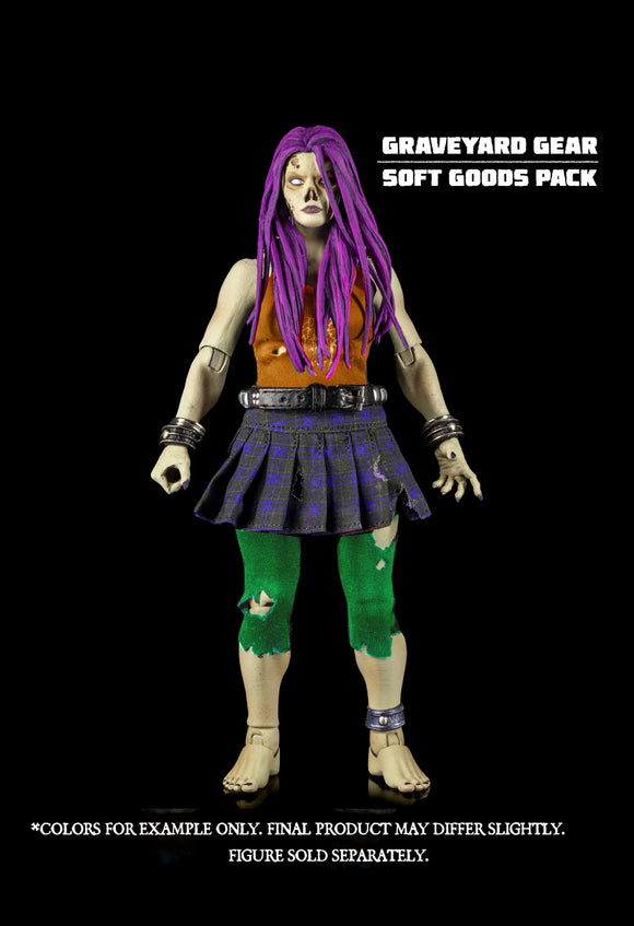 Mythic Legions: Graveyard Zombies - Rocker Soft Goods Pack - Four Horsemen Studios