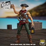 Hero H.A.C.K.S. (Core Wave 1) Daniel Wright: Pirate Quartermaster 1:18 Scale Action Figure - Boss Fight Studio