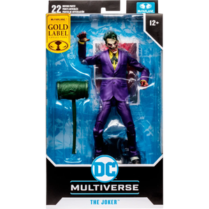 DC Multiverse The Joker (DC vs. Vampires) (Gold Label) 7" Inch Scale Action Figure - McFarlane Toys