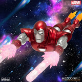 MEZCO One:12 Collective Iron Man: Silver Centurion Action Figure