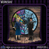 Wednesday & Enid 5 Points Action Figure Playset Boxed Set - Mezco Toyz