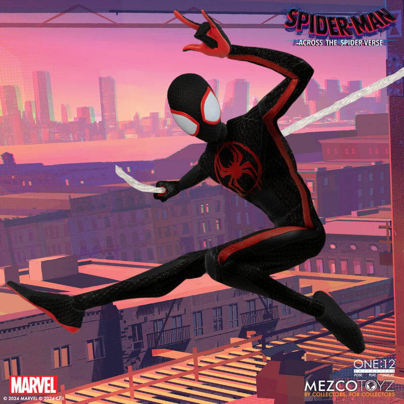 MEZCO One:12 Collective Spider-Man: Miles Morales Action Figure