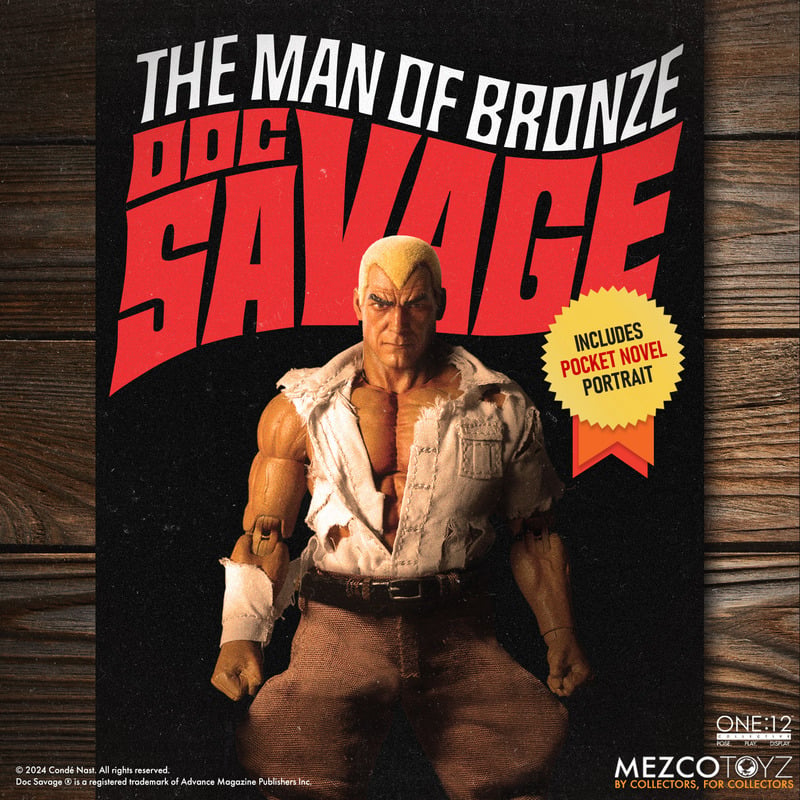 MEZCO One:12 Collective Doc Savage: The Man of Bronze - Deluxe