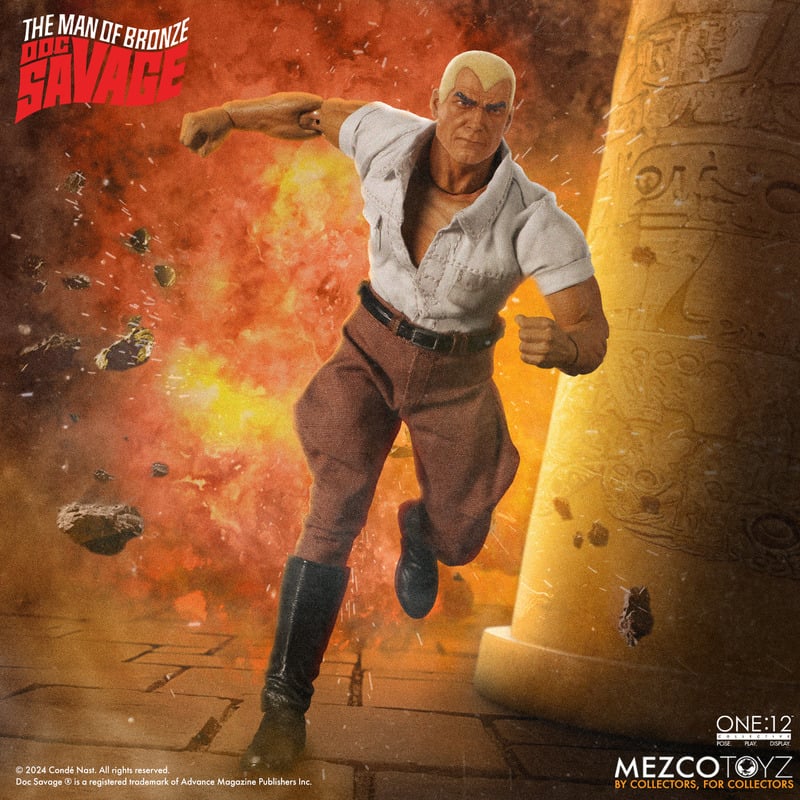 MEZCO One:12 Collective Doc Savage: The Man of Bronze - Deluxe