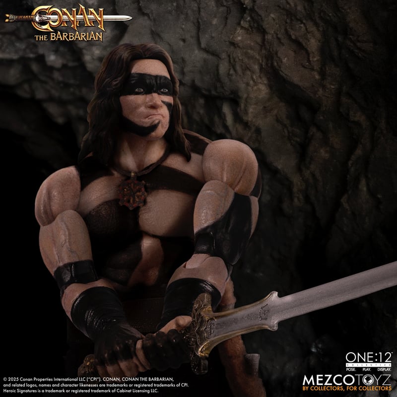 MEZCO One:12 Collective Conan The Barbarian (1982): War Paint