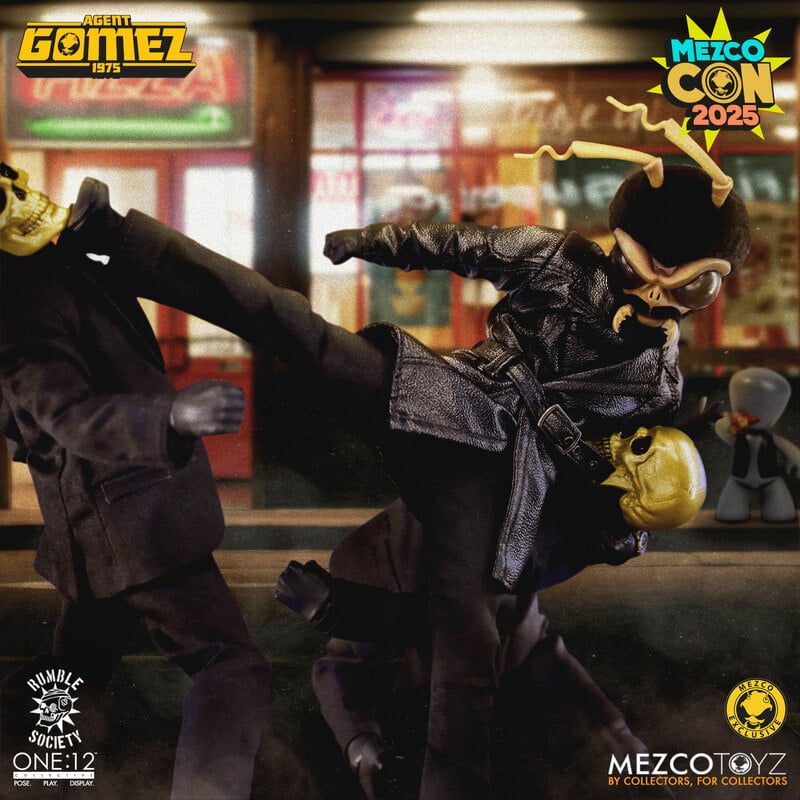 Agent Gomez: 1975 One:12 Collective Action Figure - Mezco – Props