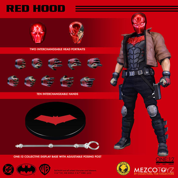 Red Hood One:12 Collective Action Figure (Mezco Exclusive) - Mezco Toyz