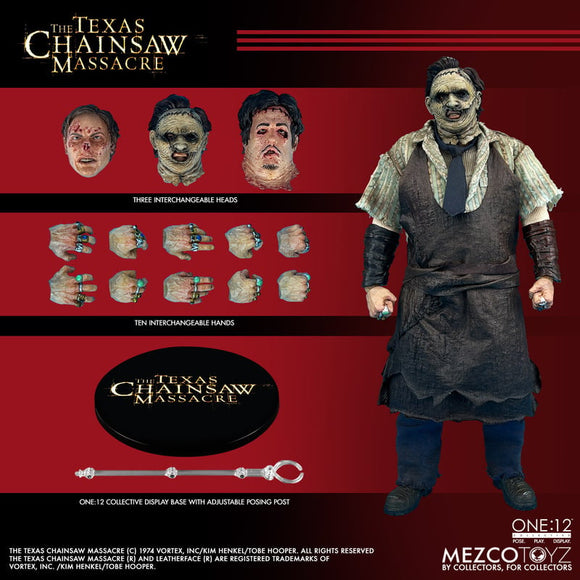 The Texas Chainsaw Massacre (2003): Leatherface One:12 Collective Action Figure - Mezco Toyz