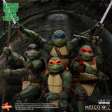 Teenage Mutant Ninja Turtles (1990) Boxed Set One:12 Collective Action Figures - Mezco Toyz