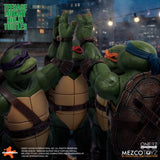 Teenage Mutant Ninja Turtles (1990) Boxed Set One:12 Collective Action Figures - Mezco Toyz