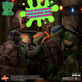 Teenage Mutant Ninja Turtles (1990) Boxed Set One:12 Collective Action Figures - Mezco Toyz