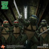 Teenage Mutant Ninja Turtles (1990) Boxed Set One:12 Collective Action Figures - Mezco Toyz
