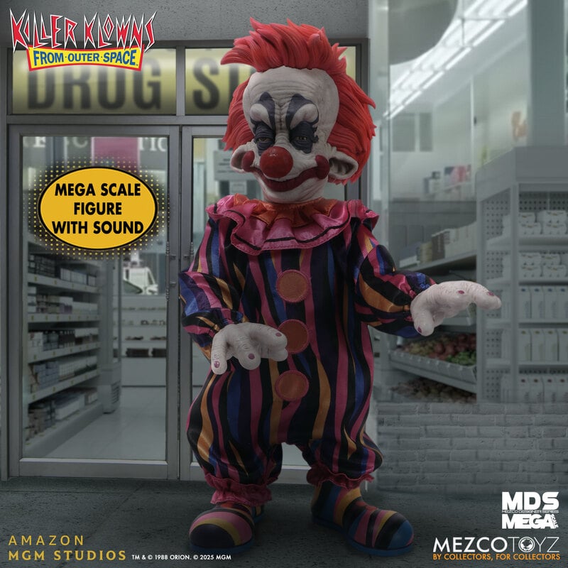 Killer Klowns from Outer Space - Rudy MDS Mega Scale with Sound