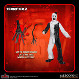 Terrifier 2 (Art The Clown & Pale Girl) 5 Point Action Figure Set - Mezco