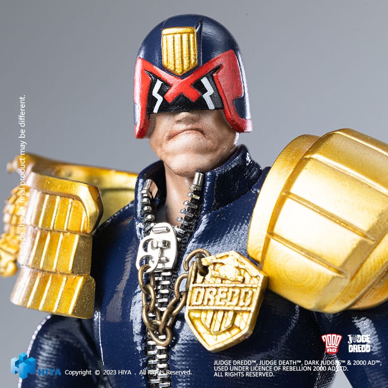 Judge Dredd Exquisite Super Series Judge Dredd 1:12 Scale Action Figur ...