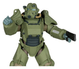 Fallout 76: T-45 Military Armor (Red Platinum Edition) 7" Action Figure - McFarlane Toys