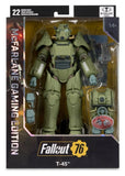 Fallout 76: T-45 Military Armor (Red Platinum Edition) 7" Action Figure - McFarlane Toys