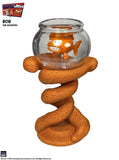 Earthworm Jim Wave 1: Bob the Killer Goldfish & #4 1/12 Scale Action Figure - Premium DNA Toys