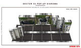 Sector 03 Docking Bay Pop-Up 1:12 Scale Diorama - Extreme Sets