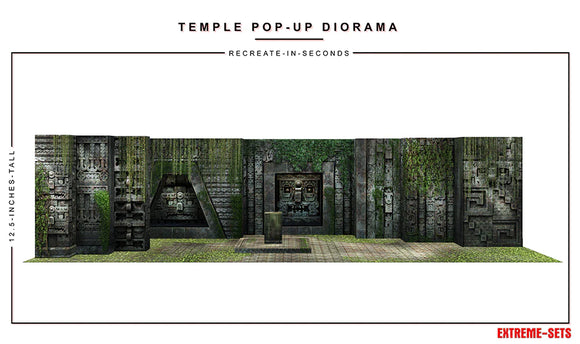 Temple Pop-Up 1:12 Scale Diorama - Extreme Sets