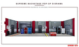 Supreme Backstage Pop-Up 1:12 Scale Diorama - Extreme Sets