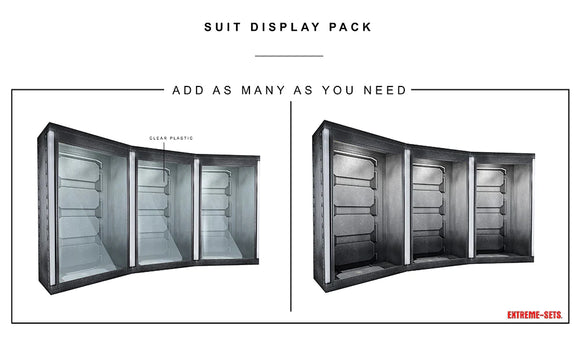 Suit Display Pack Pop-Up 1:12 Scale Diorama - Extreme Sets