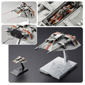 Star Wars Snowspeeder 1:48 and 1:144 Scale Model Kit Set - Bandai