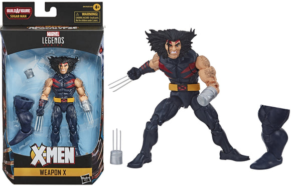 X-Men Marvel Legends 6 Inch Weapon X Action Figure + BAF - Hasbro