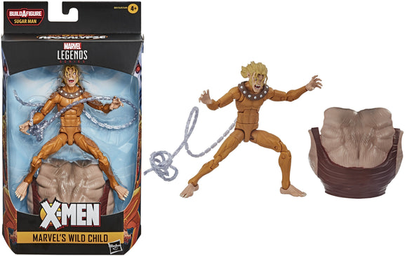 X-Men: Age of Apocalypse Marvel Legends 6 Inch Wild Child Action Figure + BAF - Hasbro