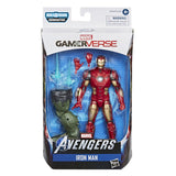 Avengers Video Game Marvel Legends 6 Inch Iron Man Action Figure + BAF - Hasbro
