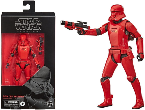 Star Wars The Black Series Sith Jet Trooper 6 Inch Action Figure - Hasbro
