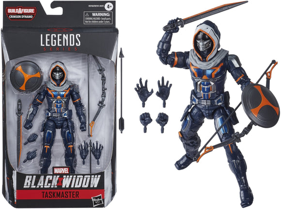 Hasbro Marvel Legends 6 Inch Taskmaster Action Figure + BAF - Black Widow