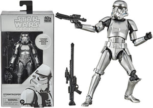 Star Wars The Black Series Carbonized Collection Stormtrooper 6 Inch Action Figure - Hasbro