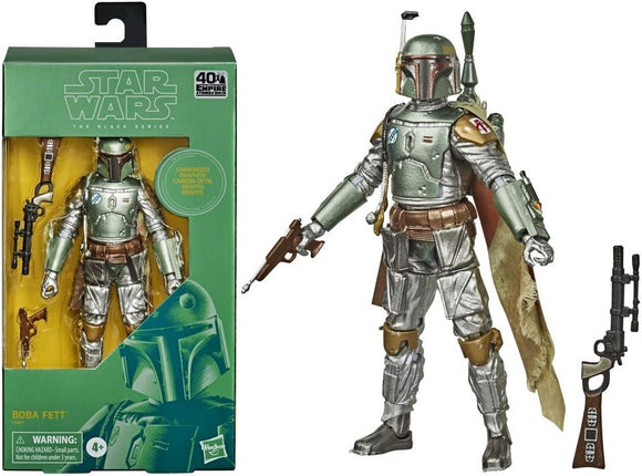 Star Wars The Black Series Carbonized Collection Boba Fett 6 Inch Action Figure - Hasbro