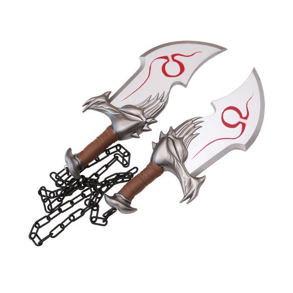God Of War Style Foam Twin Blades of Chaos Kratos Sword Set
