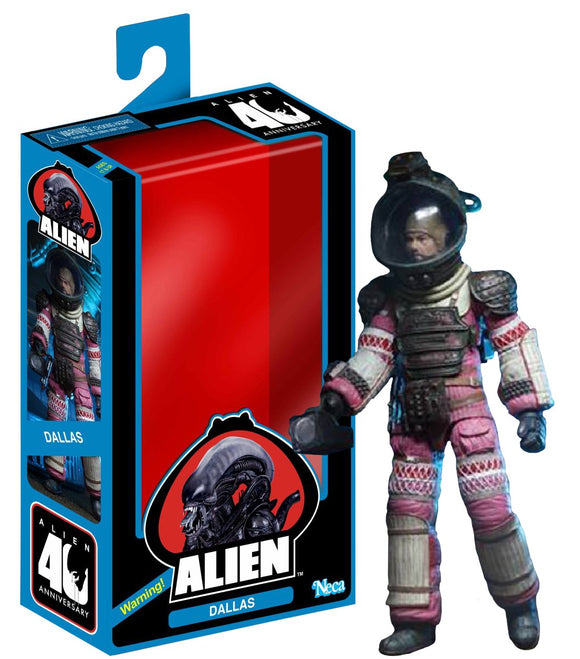 Alien - Dallas in Compression Suit 40th Anniversary 7” Action Figure (Series 1) - NECA