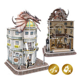 Harry Potter Diagon Alley Gringotts Bank 3D Puzzle - Officially Licensed
