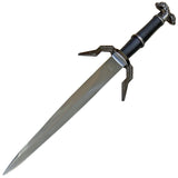 The Witcher Geralt of Rivia Legendary Wolven Silver Sword Dagger (Wedding Cake Knife)