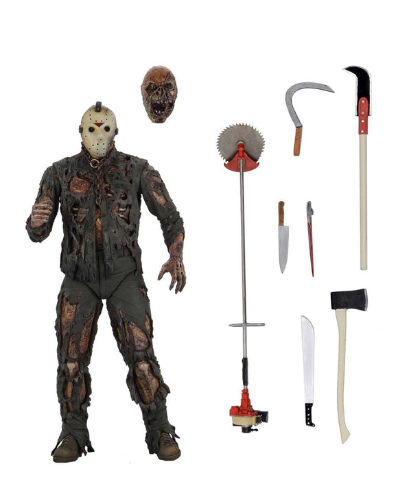 Friday the 13th - Ultimate Part 7 (New Blood) Jason 7″ Inch Scale Action Figure – NECA
