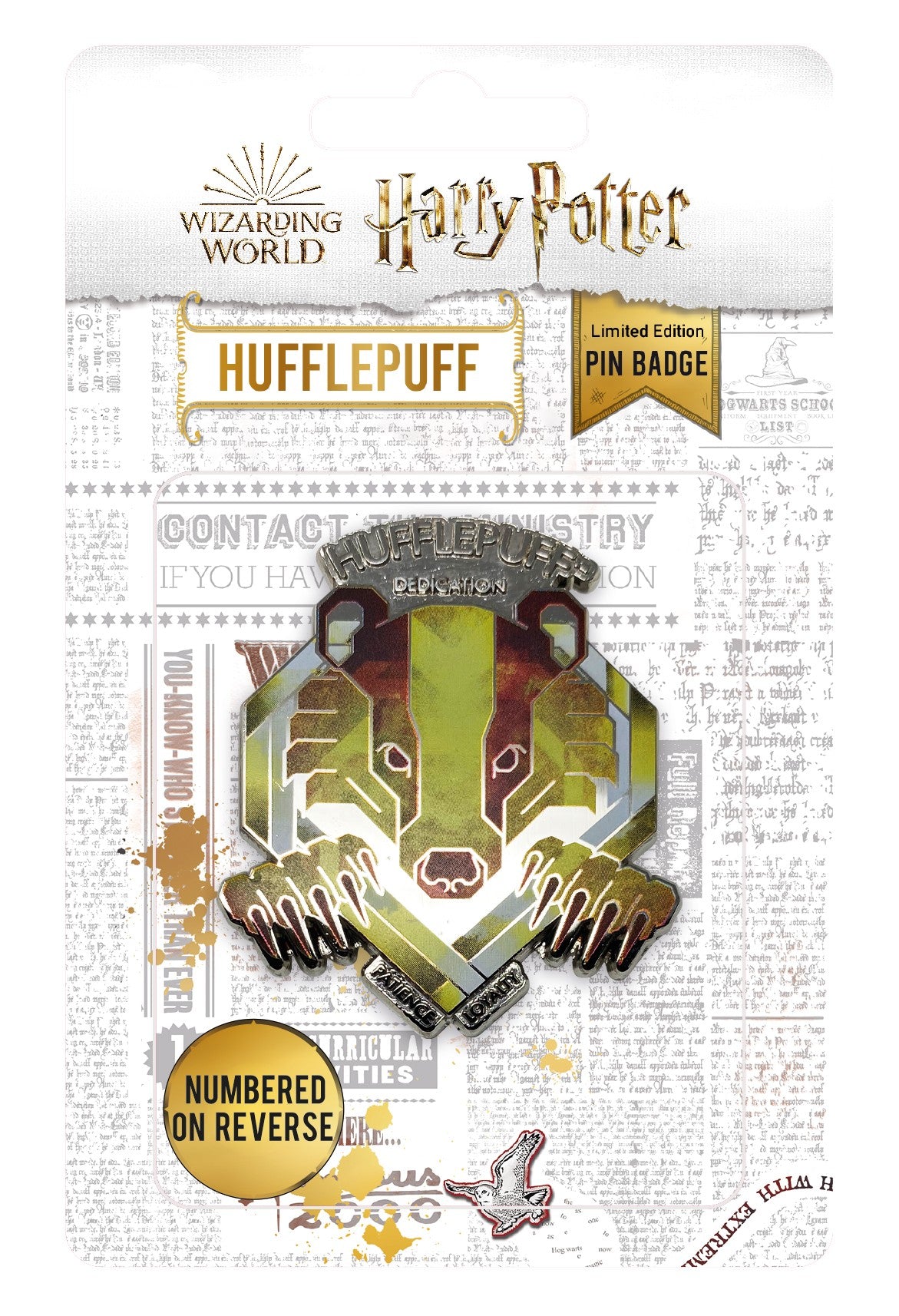 Hufflepuff Pin Badge