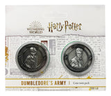 Harry Potter Dumbledore's Army Collector's Coin Twin Pack (Harry Potter & Ron Weasley) Officially Licensed - Fanattik