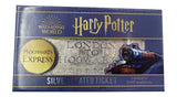 Harry Potter .999 Silver Plated Hogwarts Express Train Ticket Limited Edition 9,995pcs Worldwide! Officially Licensed - Fanattik