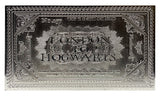 Harry Potter .999 Silver Plated Hogwarts Express Train Ticket Limited Edition 9,995pcs Worldwide! Officially Licensed - Fanattik